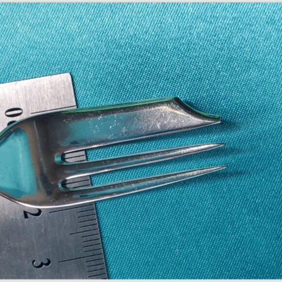 Vintage Miniature Dessert Forks Sheffield England - Picture 6 of 8